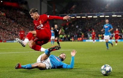 Liverpool Held to Draw With Napoli at Anfield
