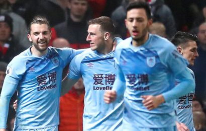 Burnley Win at Old Trafford for First Time Since 1962