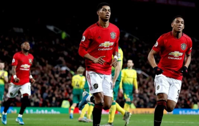 Rashford on the Double as United Seek Off Canaries