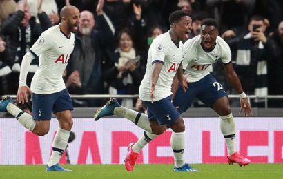 Bergwijn Scores on Debut as Spurs Defeat Manchester City