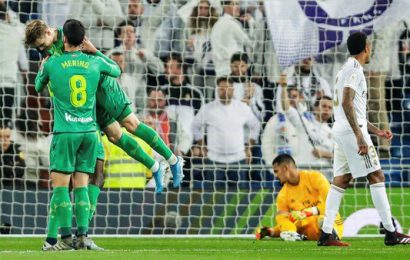 Real Madrid Out of Copa del Rey After Shock Loss to Sociedad