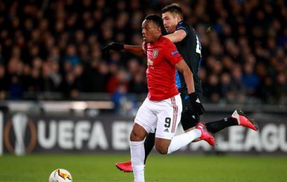 Martial’s Equalizer Earns Manchester United a Draw with Club Brugge