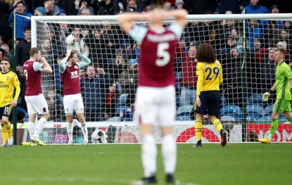 Burnley Almost Grab Late Winner Against The Gunners