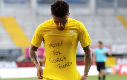 German FA Will Take ‘No Proceedings’ Against Players Who Protested Floyd Death