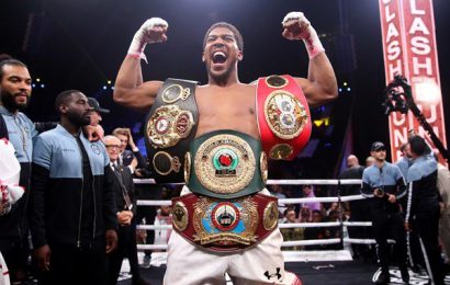 Joshua And Fury Reach Agreement For Two Fights Next Year