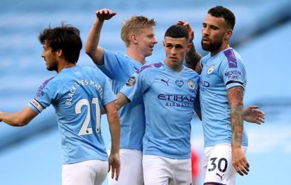 Manchester City Thrash Burnley At The Etihad Manchester City Thrash Burnley At The Etihad