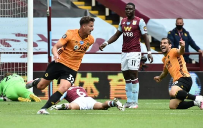 Wolves Continue Hunt For Champions League Spot With Win Against Aston Villa