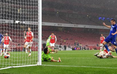 Vardy Scores Late To Secure Draw For Leicester In North London