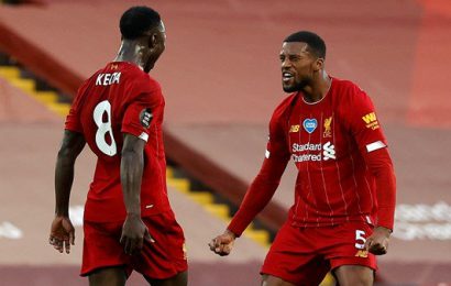 Liverpool Win Eight Goal Thriller As They Are Presented With PL Trophy
