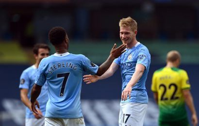 De Bruyne Equals Assist Record As Manchester City Put Five Past Norwich