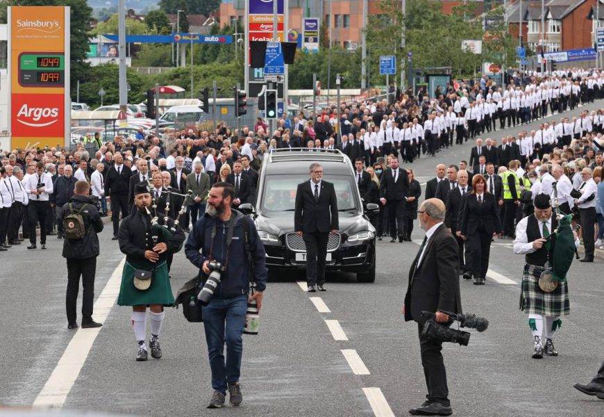 Assembly Calls On Michelle O’Neill To Apologize For Attending Storey Funeral