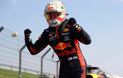 Max Verstappen Wins 70th Anniversary Grand Prix