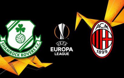 Shamrock Rovers To Welcome AC Milan To Dublin In Europa League