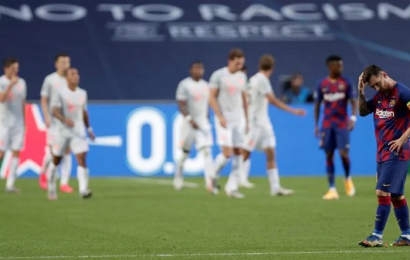 Bayern Crush Barcelona To Advance To Semi-Finals
