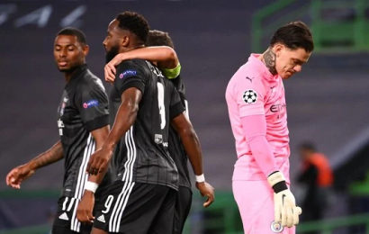 Lyon Knock Manchester City Out Of The Champions League