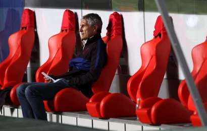 Barcelona Sack Quique Setién As Manager