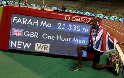 Mo Farah Breaks One Hour Run World Record At Diamond League Mo Farah Breaks One Hour Run World Record At Diamond League