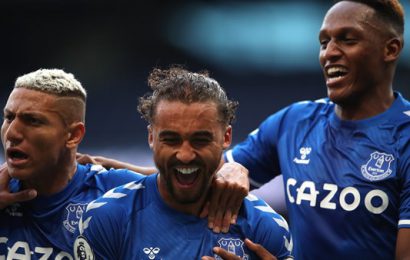 Calvert-Lewin Scores As New Look Everton Defeat Tottenham