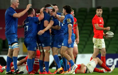 Leinster Defeat Munster To Advance To Guinness PRO14 Final Leinster Defeat Munster To Advance To Guinness PRO14 Final