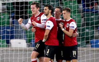 Northern Ireland Brought Down To Earth By Austria