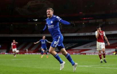 Vardy Comes Off The Bench To Shoot Down Gunners