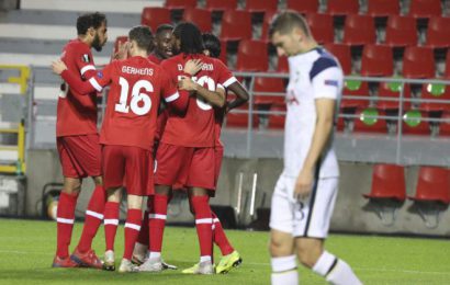 Lackluster Tottenham Defeated By Royal Antwerp