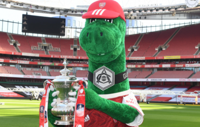 Arsenal Fans Shocked After Club Releases Gunnersaurus Arsenal Fans Shocked After Club Releases Gunnersaurus