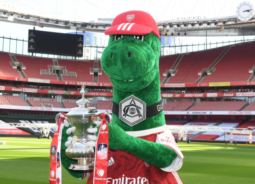 Arsenal Fans Shocked After Club Releases Gunnersaurus Arsenal Fans Shocked After Club Releases Gunnersaurus