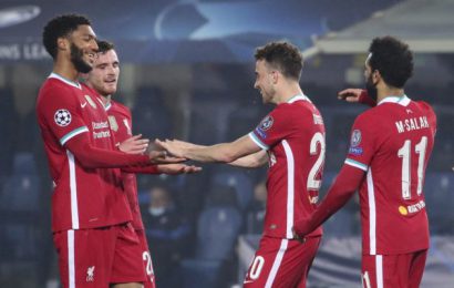 Jota Scores Hat-Trick As Liverpool Comfortable Beat Atalanta