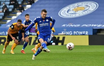 Vardy Scores From The Spot To Give Foxes Edge Over Wolves Vardy Scores From The Spot To Give Foxes Edge Over Wolves