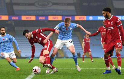 De Bruyne Misses Penalty As Liverpool And City Play Out Draw De Bruyne Misses Penalty As Liverpool And City Play Out Draw