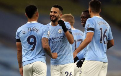 Mahrez Scores A Hat-Trick As Manchester City Demolish Burnley
