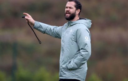 Andy Farrell Excited At The Potential Of The Squad To Face Wales