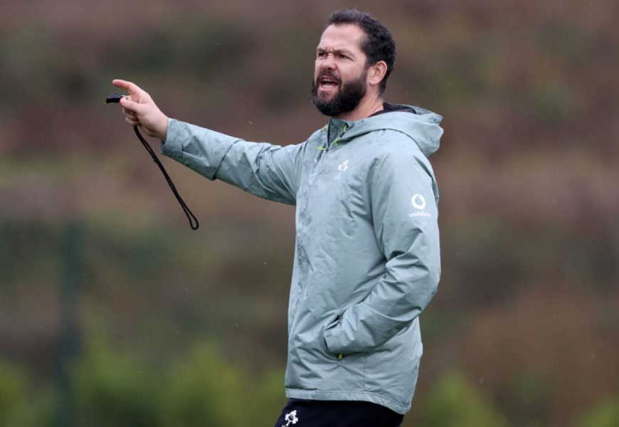 Andy Farrell Excited At The Potential Of The Squad To Face Wales Andy Farrell Excited At The Potential Of The Squad To Face Wales