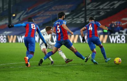 Harvey Barnes Scores Late To Give Eagles Draw With Foxes