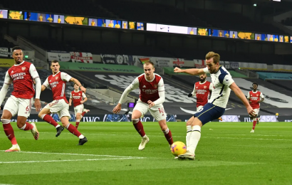 Kane And Son Heung-Min Send Spurs Top Again In North London Derby