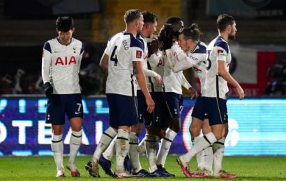 Spurs Squeeze Past Wycombe In FA Cup With Three Late Goals Spurs Squeeze Past Wycombe In FA Cup With Three Late Goals