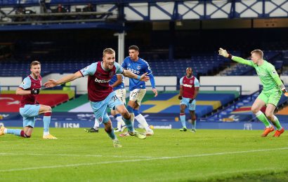 Soucek Scores Winner For West Ham At Goodison Park