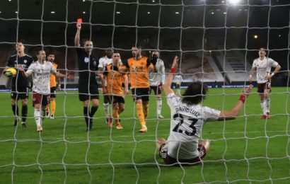 Wolves End Nine-Man Arsenal’s Unbeaten Streak
