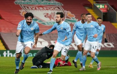 Manchester City Demolish Liverpool’s Title Ambitions At Anfield