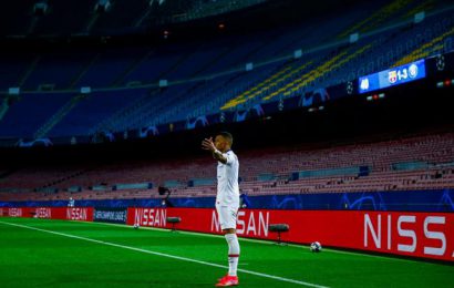 Brilliant Mbappe Scores A Hat-Trick To Humble Barcelona