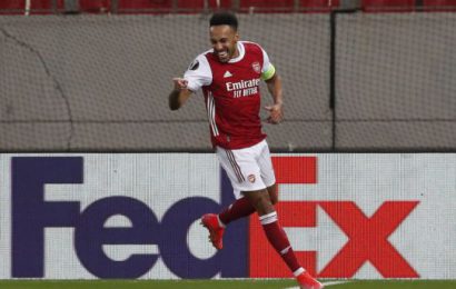 Aubameyang Rescues Arsenal’s Season, Sending Them Into Round Of 16 Aubameyang Rescues Arsenal’s Season, Sending Them Into Round Of 16