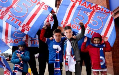 Rangers Crowned Scottish Champions After Celtic Draw At Tannadice