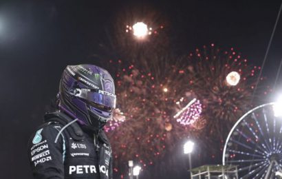 Lewis Hamilton Wins Opening Grand Prix In Bahrain