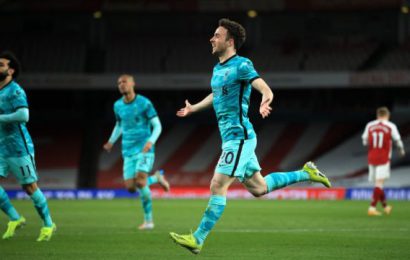 Jota Scores Brace As Liverpool Run Riot At The Emirates