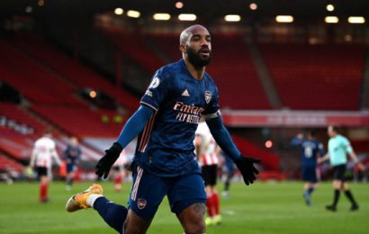Lacazette Scores Brace To Pile More Relegation Woes On Blades