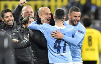 Manchester City Come From Behind To See Off Borussia Dortmund
