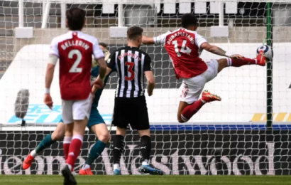 Aubameyang Scores As Arsenal Ease Past Newcastle United