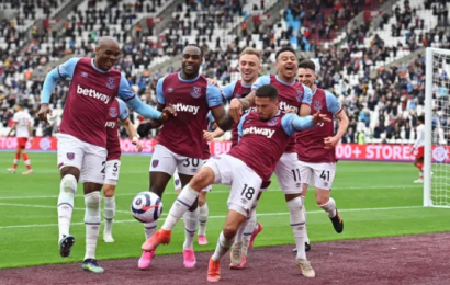 West Ham Defeat Southampton To Secure A Place In The Europa League