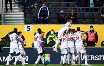 Manchester United Complete Unbeaten Away Run With Win At Wolves